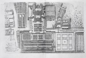 Il castello, i giardini e parte del parco a Verneuil, da 